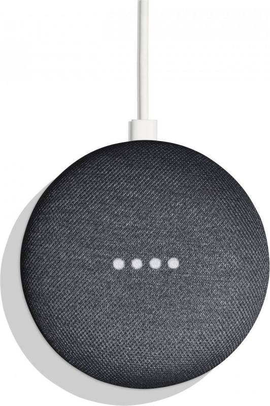Google Nest Mini (2nd Gen) Charcoal Smart Hub
