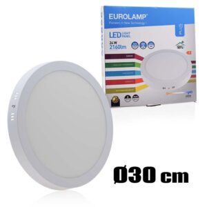 Slim Φωτιστικό Πάνελ LED Λευκό IP44 24W 6500K - 0222.006