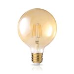 FOS_ME ΦOSME LED FILAMENT DIMABLE G95 GOLDEN E27 8W 2200k 720lm 360' - 44-058719