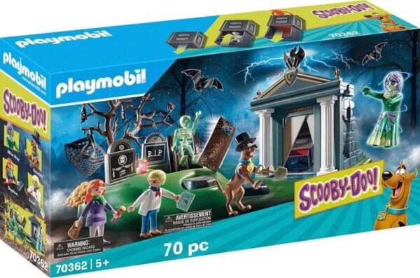 Playmobil 70362 Scooby-Doo Adventure in the Cemetery για 5+ ετών