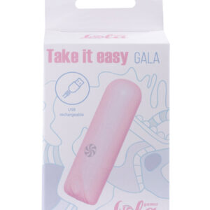 Rechargeable Vibrobullet Take it Easy Gala pink - 9024-02lola