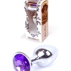 Plug-Jawellery Silver PLUG- Purple - 64-00009
