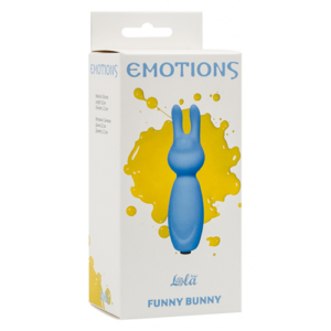 Mini vibrator Emotions Funny Bunny Blue - 4007-01lola
