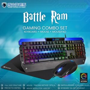 Sades Battle Ram Gaming Combo Set - 0123.007