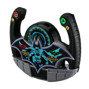 eKids Batman Batmobile Toy Steering Wheel Φουτουριστικό Τιμόνι Batmobile για παιδιά με ενσωματωμένα Sound Effects (BM-157) (Μαύρο/Γκρι) - BM-157