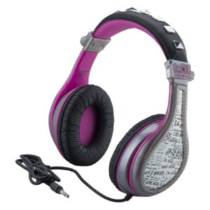 eKids LOL! Surprise Remix Ενσύρματα Ακουστικά με ασφαλή μέγιστη ένταση ήχου για παιδιά και εφήβους (LL-140) (Μαύρο/Ροζ) - LL-140