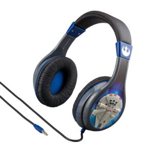 eKids Star Wars Ενσύρματα Ακουστικά με ασφαλή μέγιστη ένταση ήχου για παιδιά και εφήβους (SW-140) (Γκρι/Μπλε) - SW-140