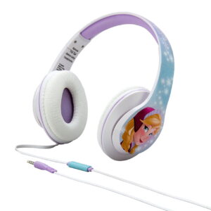 eKids Frozen Ενσύρματα Ακουστικά με ασφαλή μέγιστη ένταση ήχου για παιδιά και εφήβους και ενσωματωμένο μικρόφωνο (DI-M40FR) (Λευκό/Γαλάζιο/Μωβ) - DI-M40FR