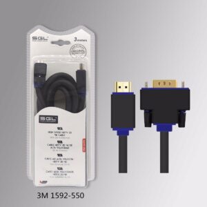 Καλώδιο HDMI σε VGA male - 3m - 200424