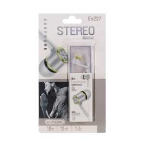 Ενσύρματα ακουστικά - EV-206 - 202272 - White