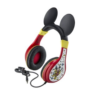eKids Mickey Mouse Ενσύρματα Ακουστικά με ασφαλή μέγιστη ένταση ήχου για παιδιά και εφήβους (MK-140) (Κόκκινο/Κίτρινο/Μαύρο) - MK-140