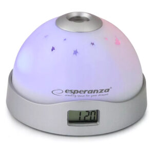 ESPERANZA επιτραπέζιο ρολόι EHC001 με προβολέα & LED, ξυπνητήρι