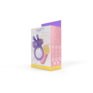 Riny vibrating ring w/ lilac silicone usb controller - PAC9525
