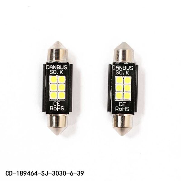 Λαμπτήρες LED - 3030-6-39 - CanBus - 2pcs - 674117