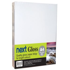 Next Gloss A4 300γρ. 100φ. premium gloss paper - 18461------3