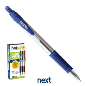 Νext στυλό διαρκείας με κουμπί μπλε 0,5mm - 30211-03---2