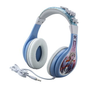 eKids Frozen 2 Ενσύρματα Ακουστικά με ασφαλή μέγιστη ένταση ήχου για παιδιά και εφήβους (FR-140v2) (Γαλάζιο/Λευκό) - FR-140V2