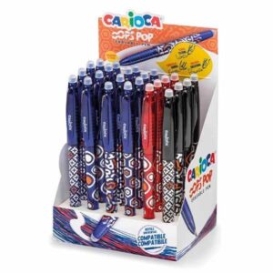 Carioca OOPS στυλό Erasable 0,7mm σε 3 χρώματα - 12686------2