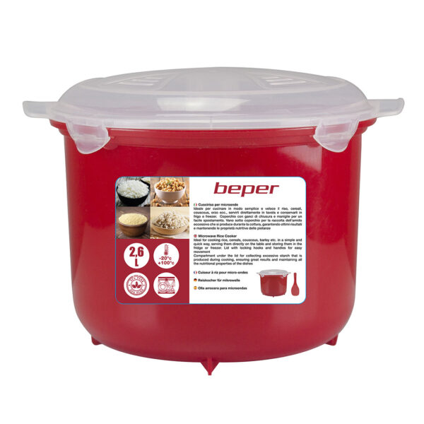 Παρασκευαστής ρυζιού για φούρνο μικροκυμάτων Beper C106CAS001