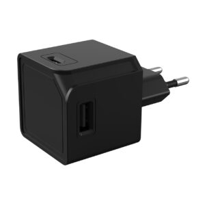 Allocacoc® PowerCube |USBcube Original| Πολύπριζο 4 θέσεων USB-A – Μαύρο – 10465BK/EUOUMC - 10465BK/EUOUMC