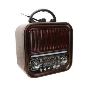 Επαναφορτιζόμενο ραδιόφωνο Retro - RX730D - 717306 - Brown
