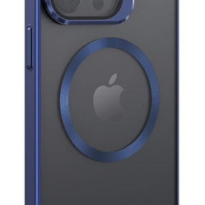 USAMS θήκη Geying US-BH857 για iPhone 15 Pro Max, διάφανη/μπλε