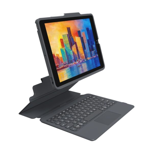 ZAGG Pro Keys με Trackpad Θήκη με πληκτρολόγιο για Apple iPad 10,2" (7ης / 8ης Γενιάς (2019 - 2020) σε charcoal χρώμα - 103407950 - 103407950